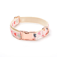 HKM-2443325 Valentine's Day Themed Dog Walking Suit with Collar, Bow, and Leash - Various Styles Available
