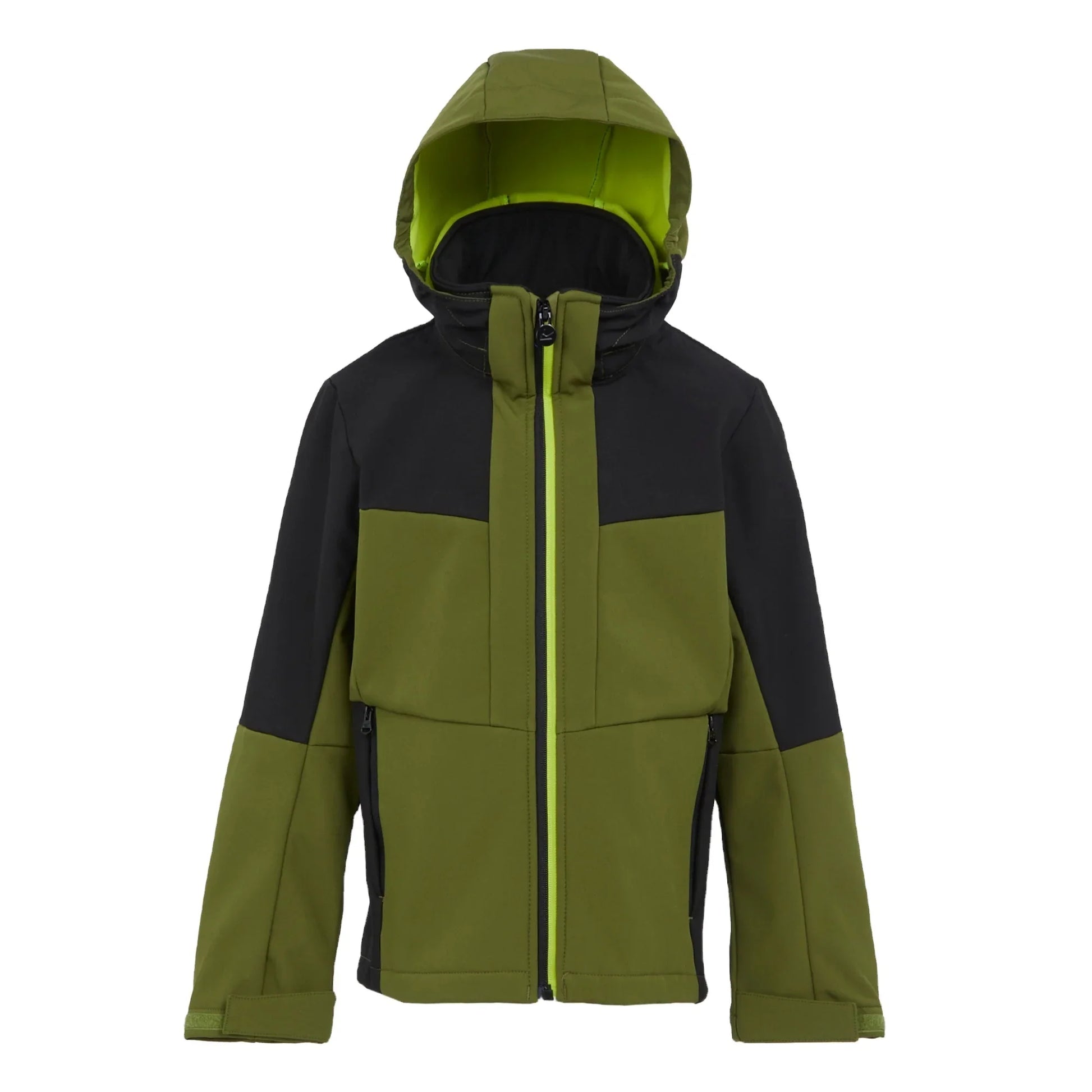 HKM-244371 Waterproof Kids Softshell Jacket for Boys Comfortable Nylon Winter Autumn