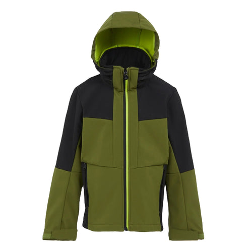 HKM-244371 Waterproof Kids Softshell Jacket for Boys Comfortable Nylon Winter Autumn