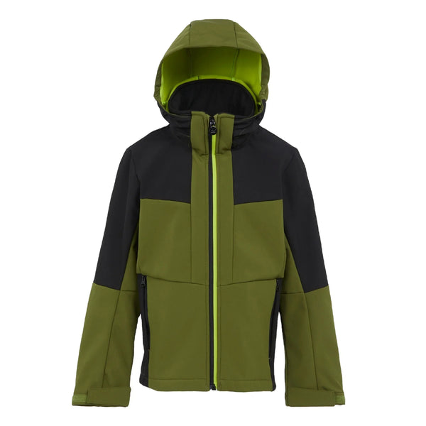 HKM-244371 Waterproof Kids Softshell Jacket for Boys Comfortable Nylon Winter Autumn