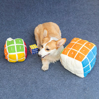 HKM-2444605 Pet Snuffle Puzzle Toy for Dogs and Cats - Interactive Hidden Food Cube for Mental Stimulation and Slow Feeding