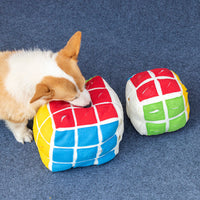 HKM-2444605 Pet Snuffle Puzzle Toy for Dogs and Cats - Interactive Hidden Food Cube for Mental Stimulation and Slow Feeding