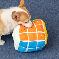 HKM-2444605 Pet Snuffle Puzzle Toy for Dogs and Cats - Interactive Hidden Food Cube for Mental Stimulation and Slow Feeding