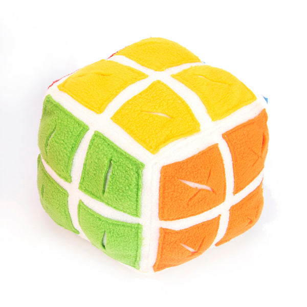 HKM-2444605 Pet Snuffle Puzzle Toy for Dogs and Cats - Interactive Hidden Food Cube for Mental Stimulation and Slow Feeding