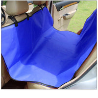 HKM-2446141 Multifunctional Waterproof Pet Car Seat Cushion - Detachable, Available in Red, Black, Blue, and Footprints Design