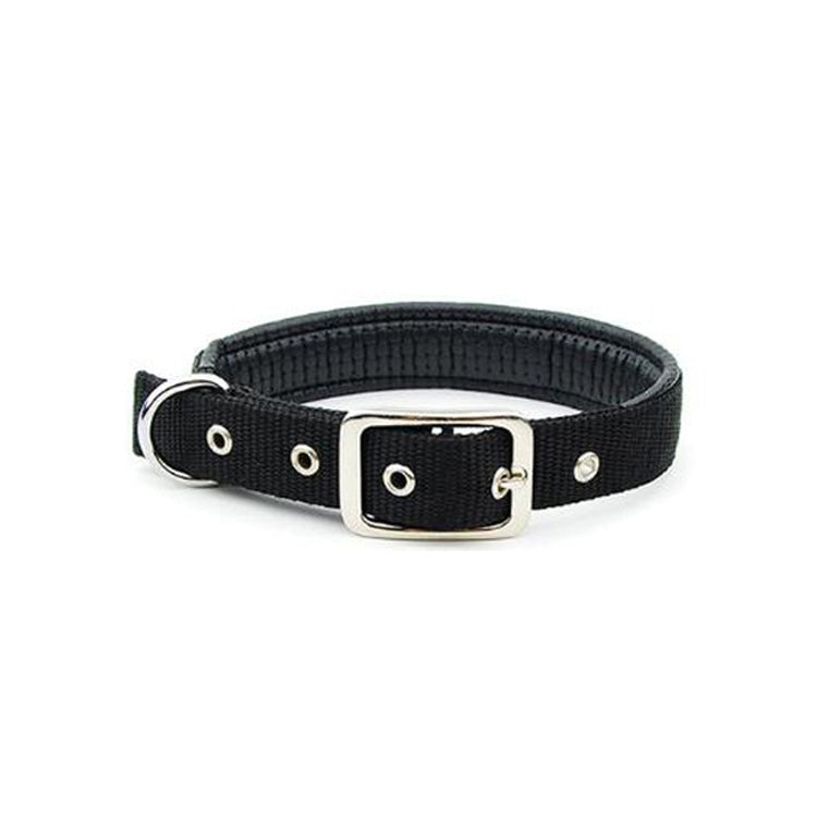 HKM-2446909 Reflective Nylon Dog Collars with Traction Belt - Medium to XL Sizes Available