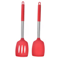 HKM-244691 Heat Resistant Silicone Cooking Utensil Set - Multifunctional Kitchen Accessories