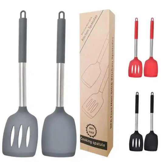 HKM-244691 Heat Resistant Silicone Cooking Utensil Set - Multifunctional Kitchen Accessories