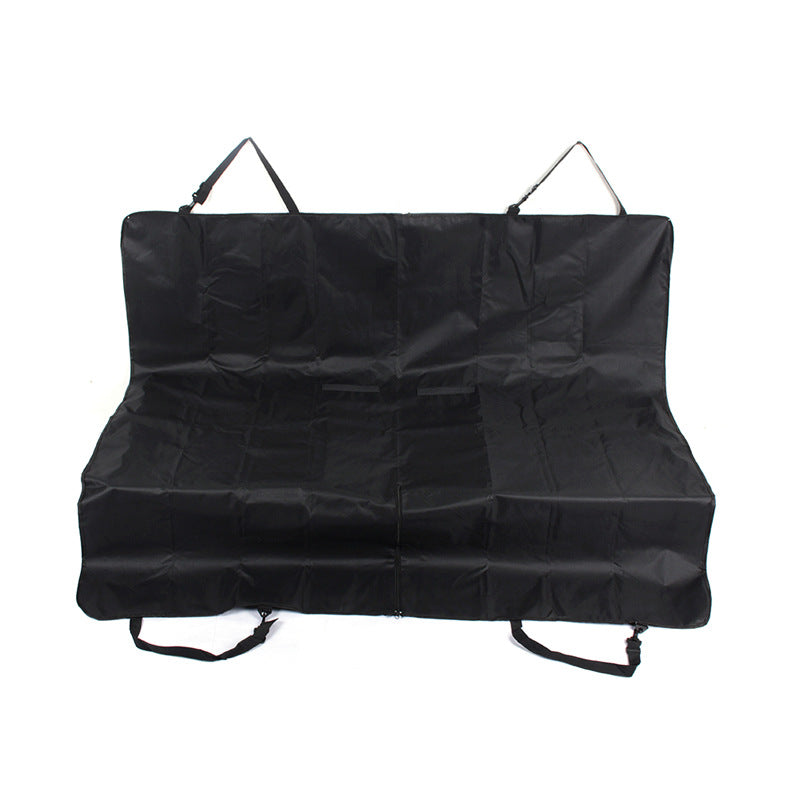 HKM-2448957 Universal Waterproof Pet Car Mat for All Seasons - Black Five-Seater Pad