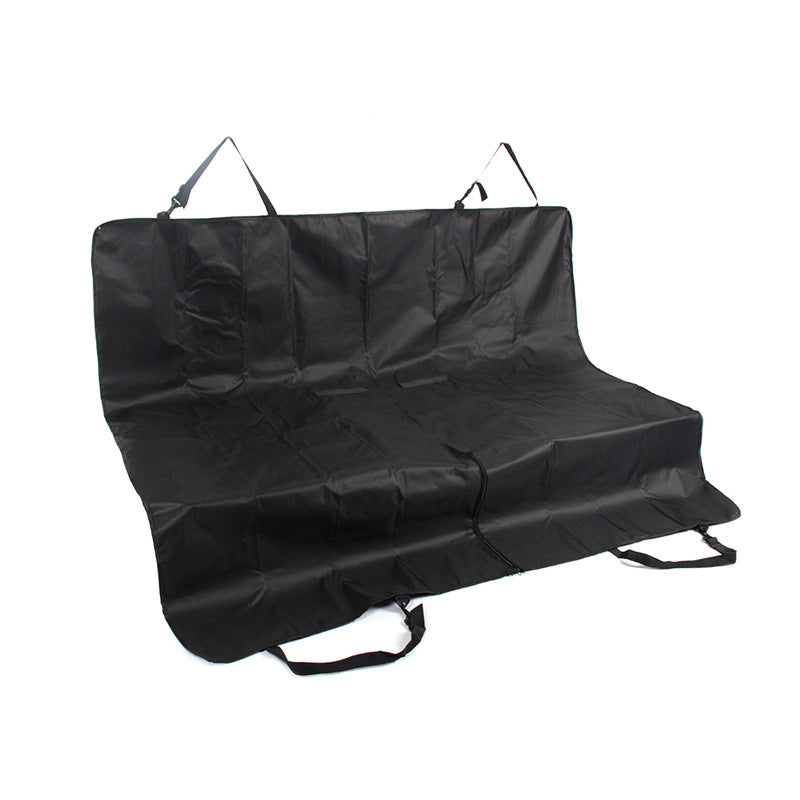 HKM-2448957 Universal Waterproof Pet Car Mat for All Seasons - Black Five-Seater Pad
