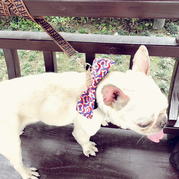 HKM-2449085 Customizable Removable Pet Bow Tie Collar for Dogs in Multiple Colors