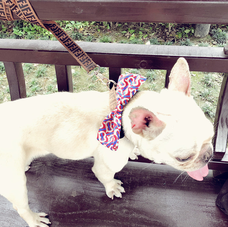HKM-2449085 Customizable Removable Pet Bow Tie Collar for Dogs in Multiple Colors