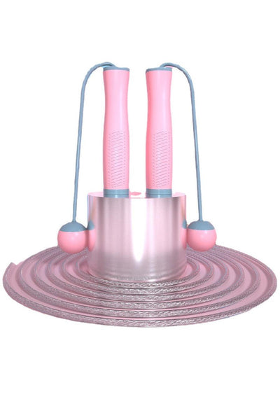 HKM-245011 Adjustable Weight-Bearing Cordless Skipping Rope for Arm Strength Training
