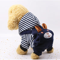 HKM-2451261 Rabbit Costume for Pets - British Style Cloth Apparel, General Fit, Asian Sizing