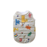 HKM-2451517 Thick Cotton Winter Coat for Small Pets - Casual Polyester Dog Jacket