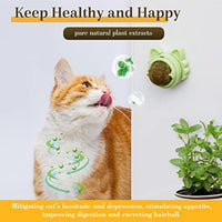 HKM-2454333 Wall-Mounted Catnip Balls for Cats - Natural Dental Chew Toys with Healthy Benefits
