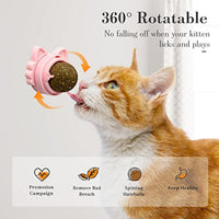 HKM-2454333 Wall-Mounted Catnip Balls for Cats - Natural Dental Chew Toys with Healthy Benefits