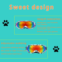 HKM-2454461 Cat Outdoor Windproof Sunglasses - Waterproof and Wear-Resistant PC Glasses for Pets