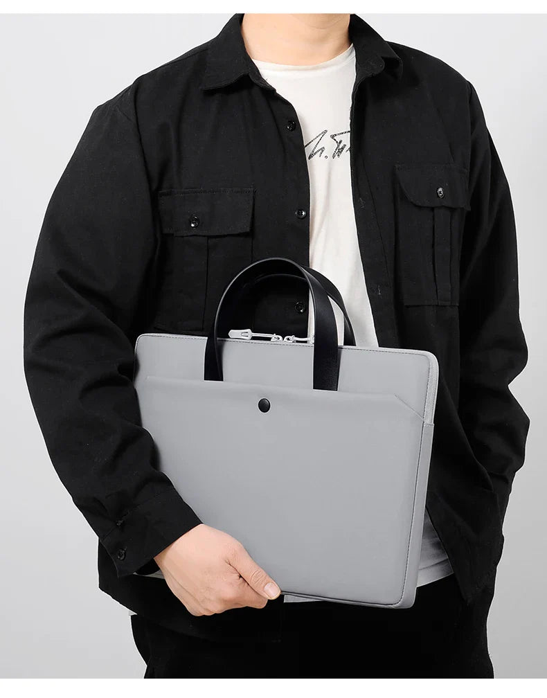 HKM-245523 Large Capacity Briefcase for Office and Conference Use, Storage Laptop Bag for Men