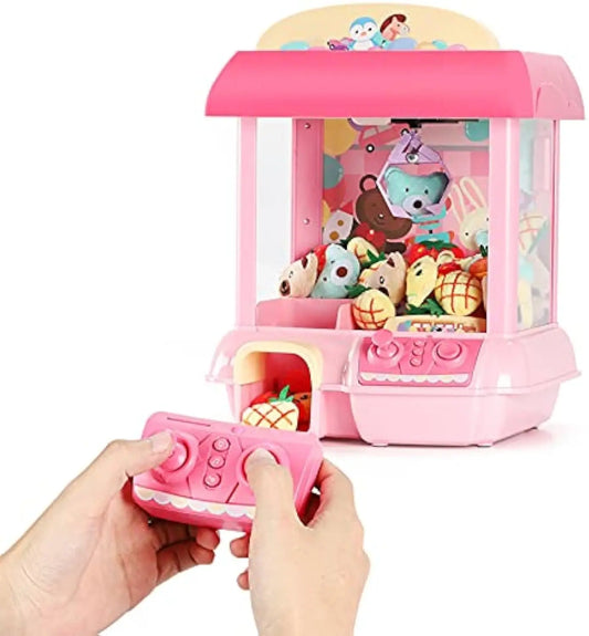 HKM-245651 Mini Claw Machine Toy with Plush Toys for Kids - Fun Crane Game for Ages 5 and Up