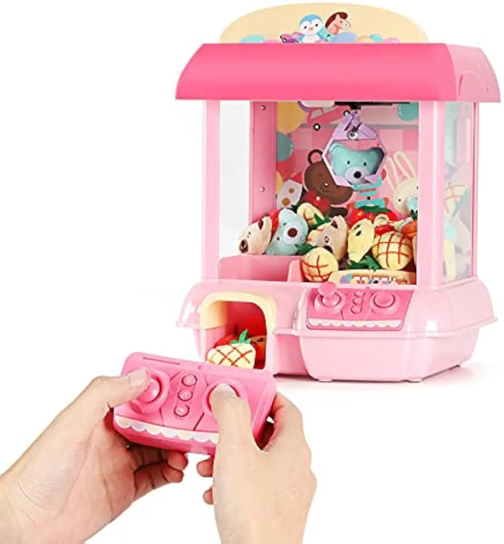 HKM-245651 Mini Claw Machine Toy with Plush Toys for Kids - Fun Crane Game for Ages 5 and Up