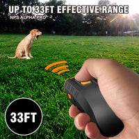 HKM-2457661 Handheld Ultrasonic Dog Trainer - V6 Orange, High-Power Bark Control Device