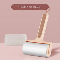 HKM-2458429 Adhesive Sticky Roller for Hair Removal - Modern Simplicity in Green, Blue, White, and Pink