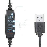 HKM-245843 Desktop Tripod with Fill Light for iPhone - Adjustable Brightness, ABS Material, 5V Power