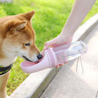 HKM-2458685 Pet Travel Cup, 500ml Portable Plastic Container in Various Colors