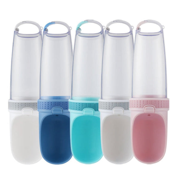 HKM-2458685 Pet Travel Cup, 500ml Portable Plastic Container in Various Colors