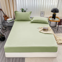 HKM-245971 Dormitory Mattress Protector Set - Fitted Sheet in Chemical Fiber, Multiple Sizes Available