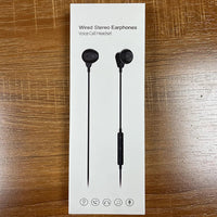 HKM-246035 3.5mm Wired HiFi Earphones with Microphone for iPhone and Samsung Devices