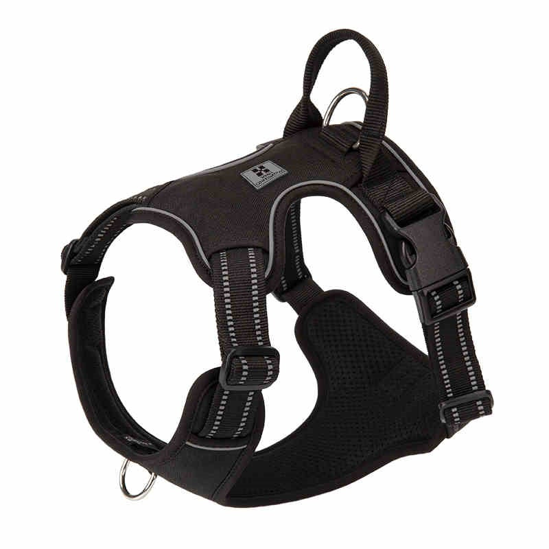 HKM-2461885 Pet Safety Vest with Adjustable Breast Strap and Hand Holding Rope - Available in Purple and Black