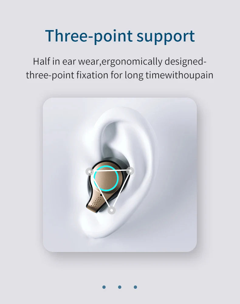 HKM-246291 M17 TWS Wireless Headphones with Touch Control, 9D Stereo Sound, Waterproof Earbuds for Sports and Daily Use