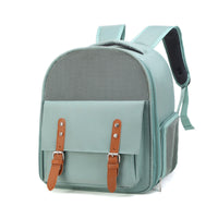 HKM-2464829 Portable Outdoor Pet Backpack with Breathable Design - 45L Capacity in Blue, Beige, Green