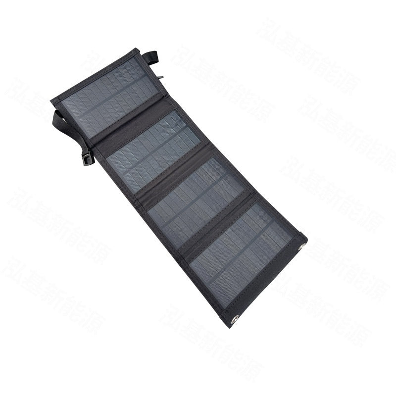HKM-246483 8W Solar Energy Portable Folding Bag for Mobile and Small Appliance Charging