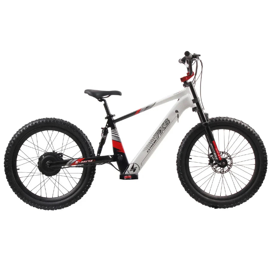 HKM-246547 Kids Electric Bike with 1200W Motor, 36V Battery, 20 & 24 Inch Fat Tires, Hydraulic Disc Brakes, 3 Speed Options