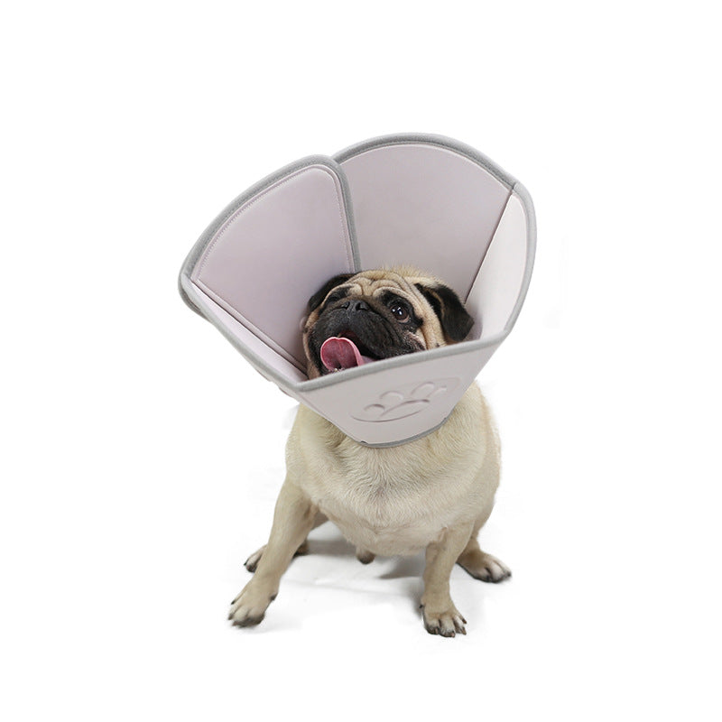 HKM-2466365 Soft EVA Pet Neck Ring for Bite Prevention, Adjustable Size Options Available
