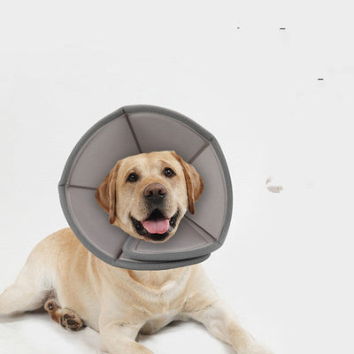 HKM-2466365 Soft EVA Pet Neck Ring for Bite Prevention, Adjustable Size Options Available