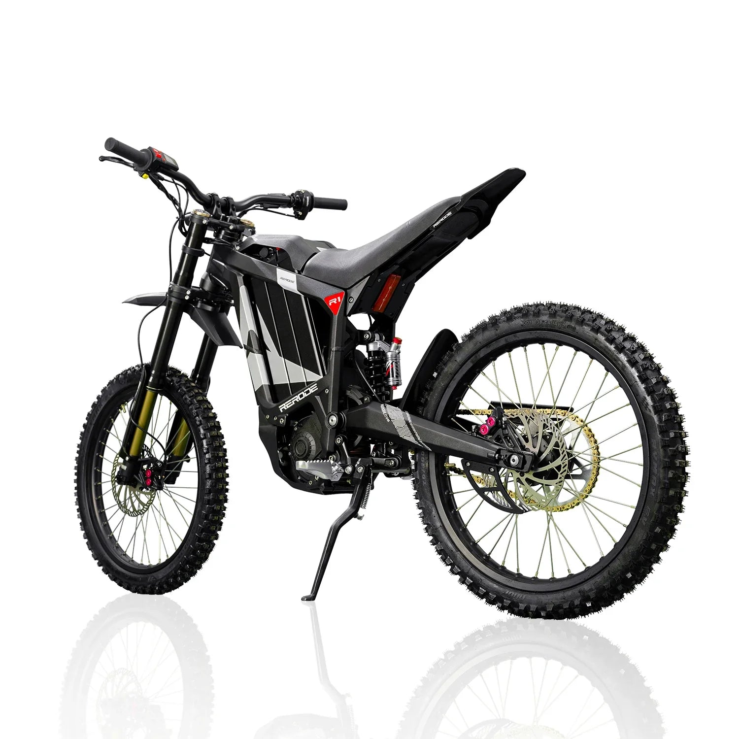 HKM-246675 R1 Off-Road Electric Bike, 8000W Motor, 72V, 100km/h, 150km Range, All-Terrain Performance