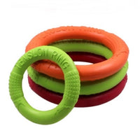HKM-2467005 EVA Pet Pull Ring Training Toy – Bite-Resistant Design, Available in Small and Large Sizes