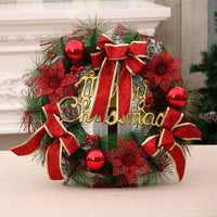 HKM-246739 Multicolor Christmas Ornament Garland - Plastic & Foam, 30cm and 40cm Options