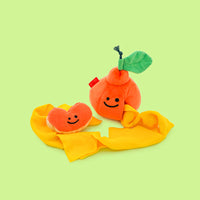 HKM-2468029 Orange Plush Dog Sounding Toy - Sniffing and Play for Dogs