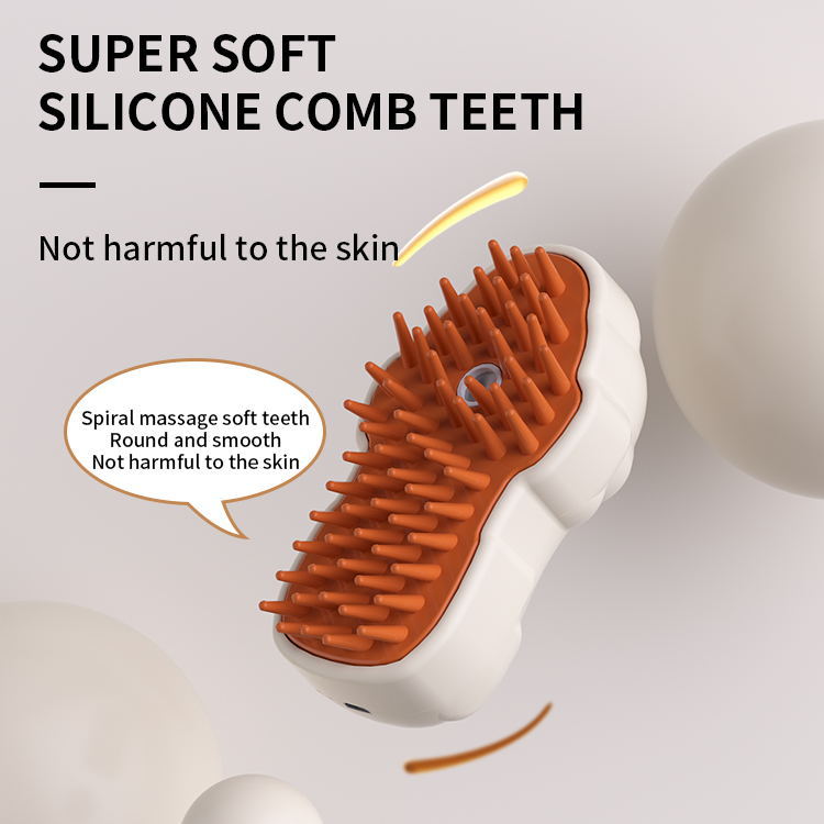 HKM-2469949 Pet Hair Removal Electric Spray Comb for Dogs and Cats - Anti-Flying Hair Grooming Tool