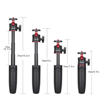 HKM-246995 Desktop Tripod for Smartphones and Micro Cameras, Adjustable ABS & Aluminum Design, Model: MT-08