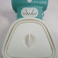 HKM-2470589 Foldable Silicone Poop Bag Dispenser with Travel Spoon for Outdoor Use