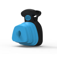 HKM-2470589 Foldable Silicone Poop Bag Dispenser with Travel Spoon for Outdoor Use