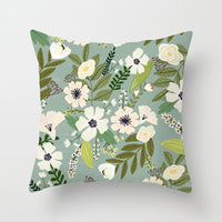 HKM-247187 Pastoral Floral Design Pillowcase in Soft Peach Skin Material