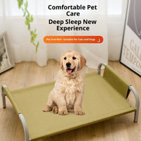 HKM-2474173 Lightweight Steel Frame Pet Camp Bed for Dogs and Cats - Available in Multiple Sizes