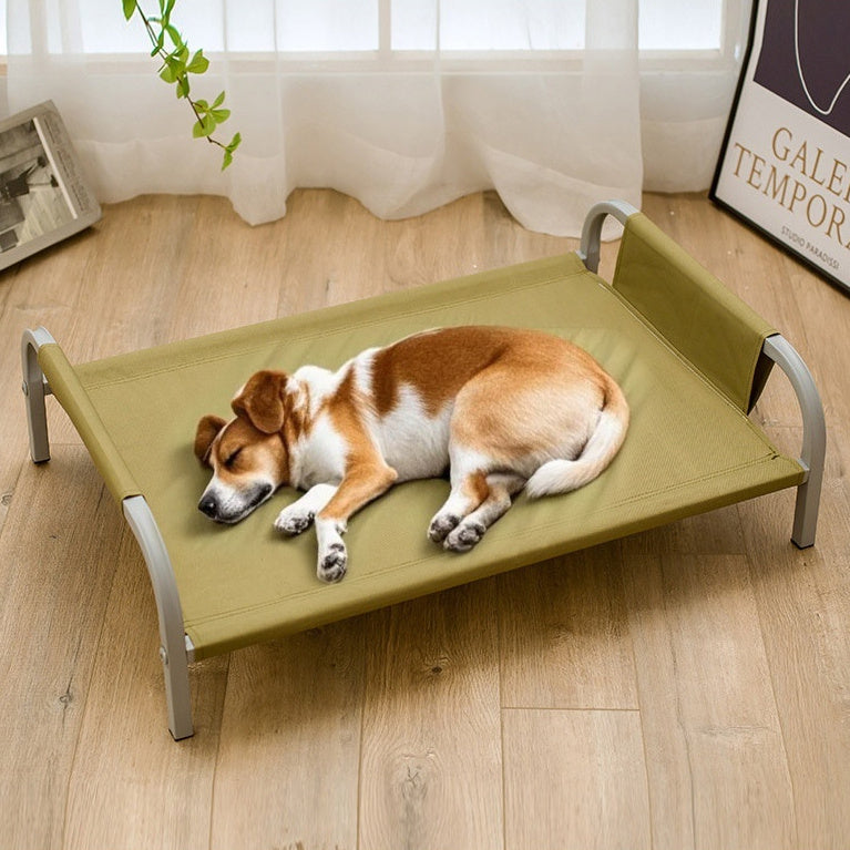 HKM-2474173 Lightweight Steel Frame Pet Camp Bed for Dogs and Cats - Available in Multiple Sizes